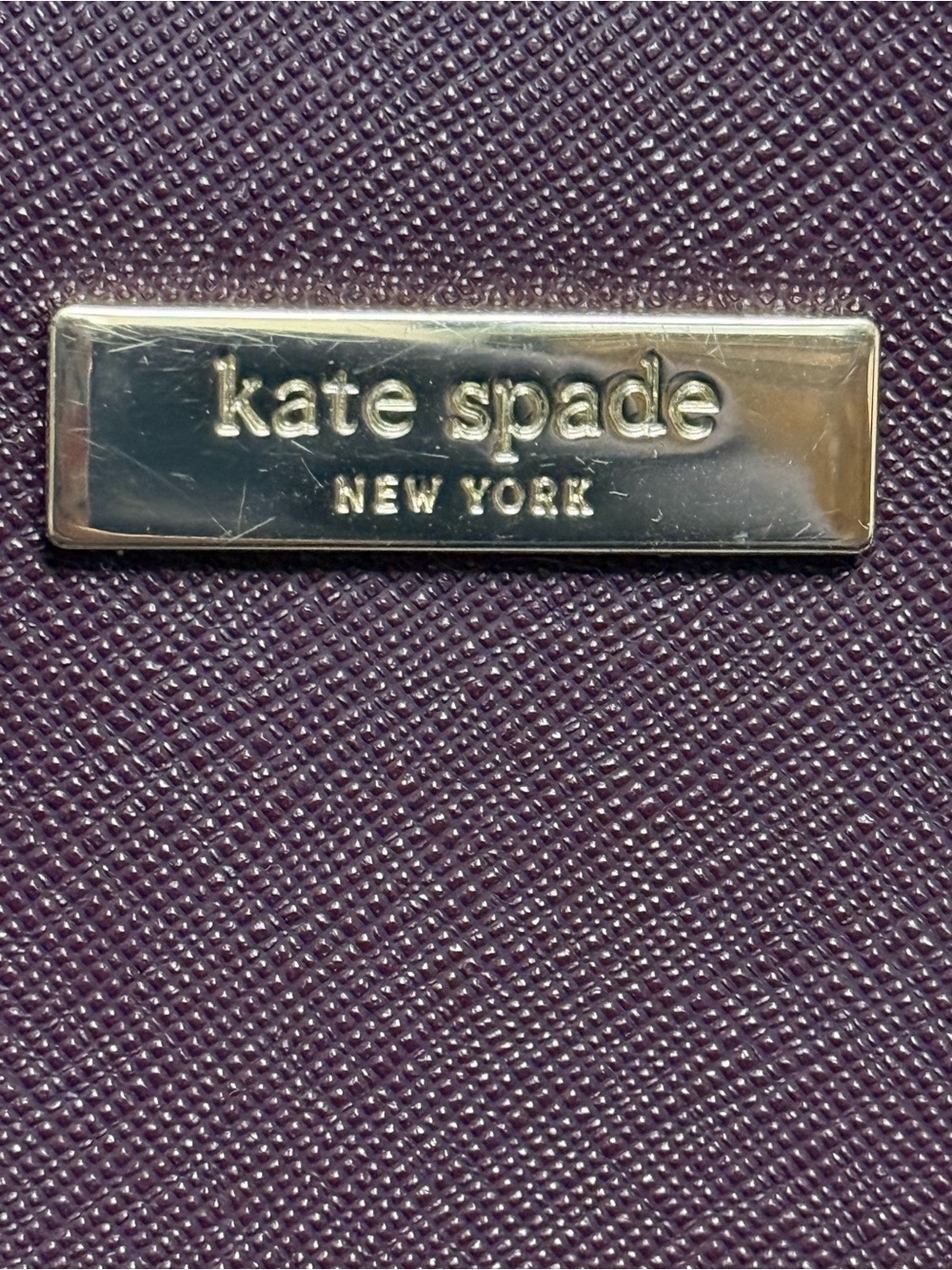 ♠️ KATE SPADE NEW YORK — Laurel Way Evangelie Satchel in "Mulled Wine" ♠️ - Picture 5 of 8